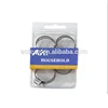 4Pcs 3/8"-1/2" Adjustable Hose Clamps Clip Set
