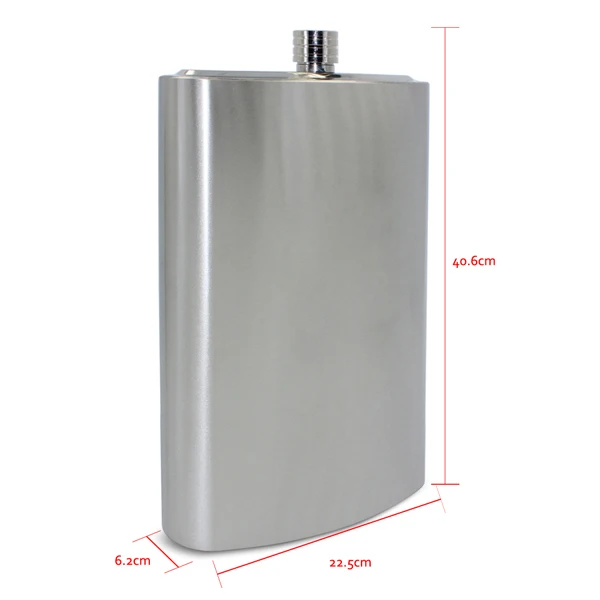 

178oz Metal Stainless Steel Drinkware Liquor Whiskey Alcohol Hip Flask