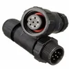 accwc004 IP67 6 Pin Waterproof Electric power Plug Cable Wire Connector Socket