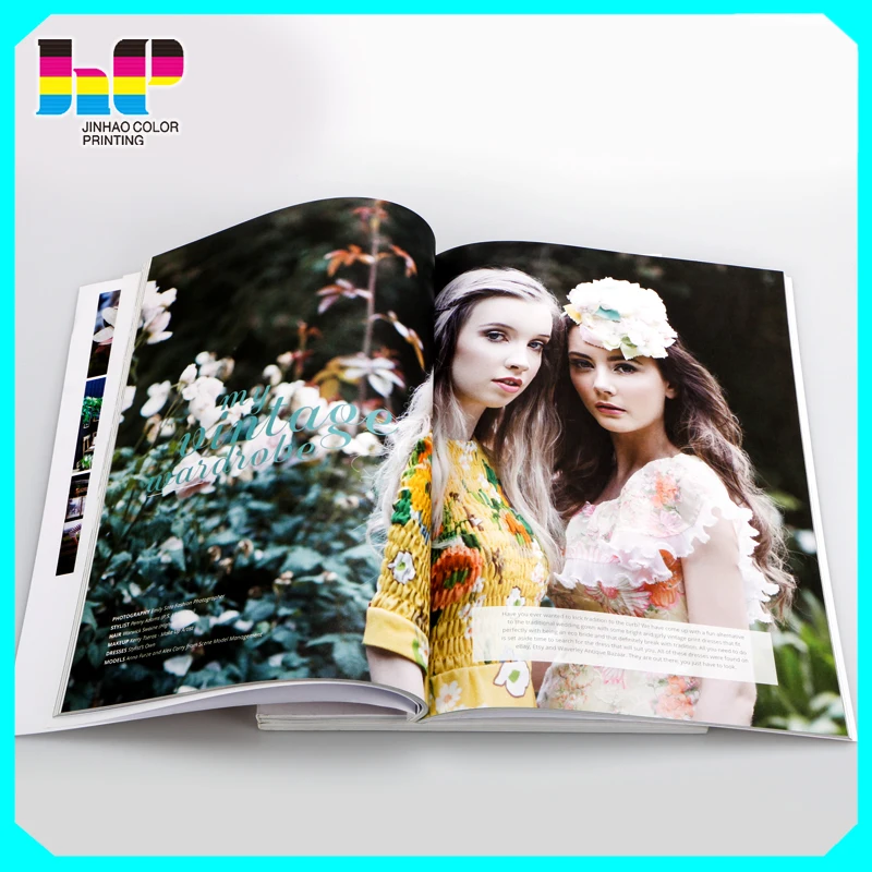 
OEM Promotional Full Color Magazine Offset Printing 