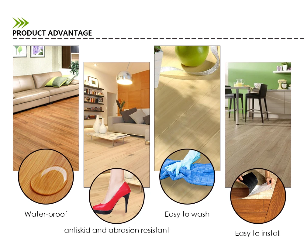 Self Adhesive Pvc Plastic Floor Covering Tiles Buy Self Adhesive