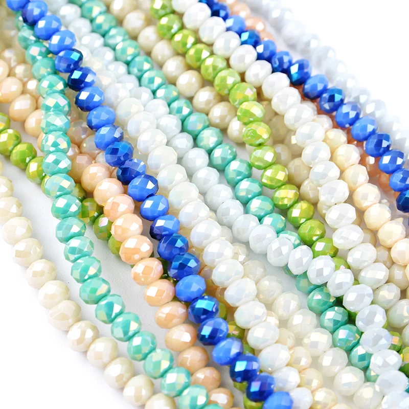 

Wholesale crystal  rondelle glass beads manufacturers, cheap glass beads for jewelry making, Reference our listing