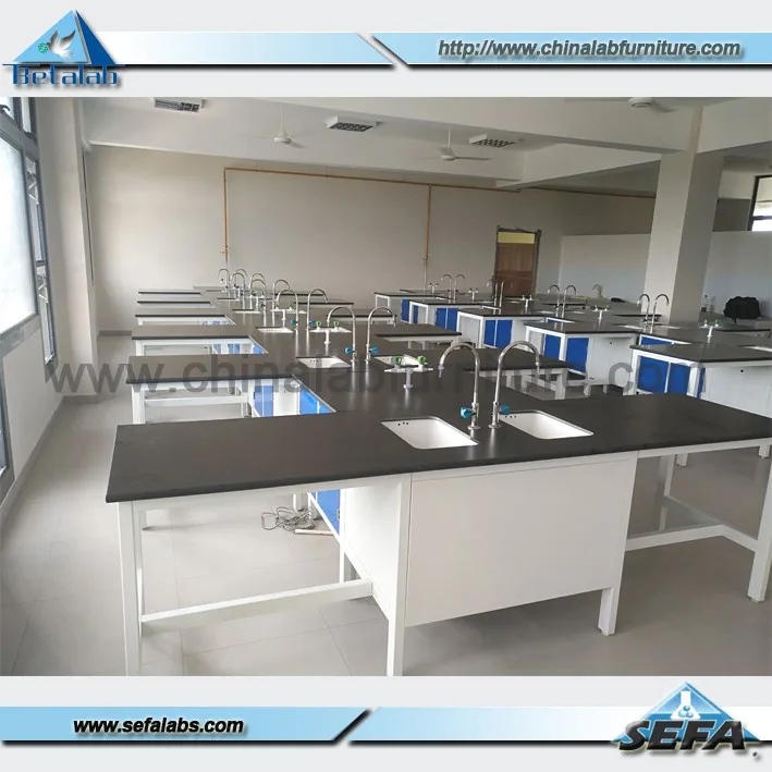 Lab Layout Design Customized Chemical Workbench Lab Bench Table Physics Lab Furniture Manufacturer 1632279001