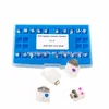 EASYINSMILE CERAMIC ORTHODONTIC BRACKETS ROTH 022 SELF LIGATING dental orthodontic brackets made in USA