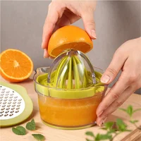 

Multi-functional fruit lemon juicer press /manual orange lemon lime Juice Squeezer With bowl
