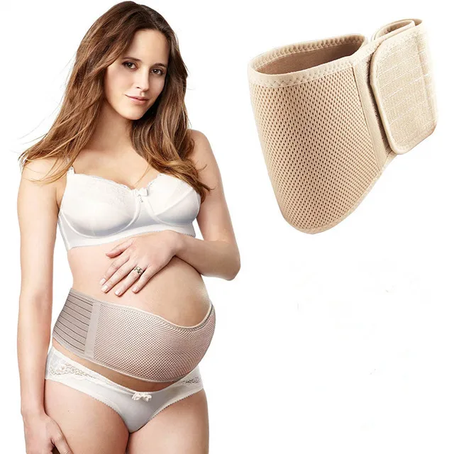 Breathable and elastic pregnancy belly postpartum abdominal maternity belt back support