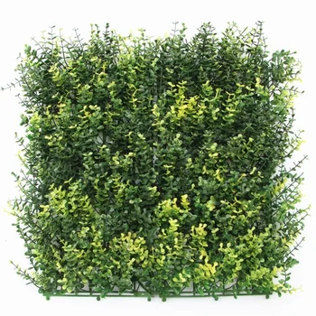 Faux Boxwood Hedge Mat Greenery Leaves Fence Privacy Panels Screen