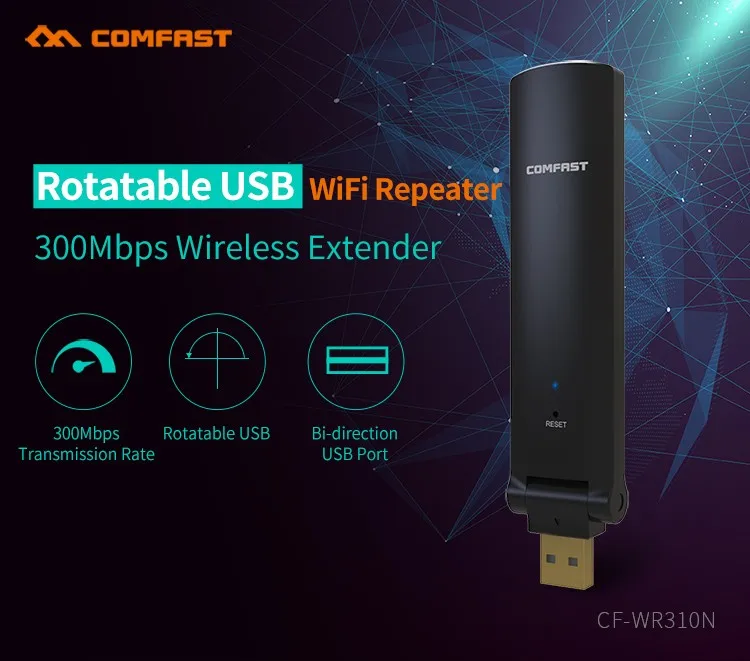 Comfast Cfwr310n Ieee 802.11n Biodirectional Usb Wirelessn Wifi