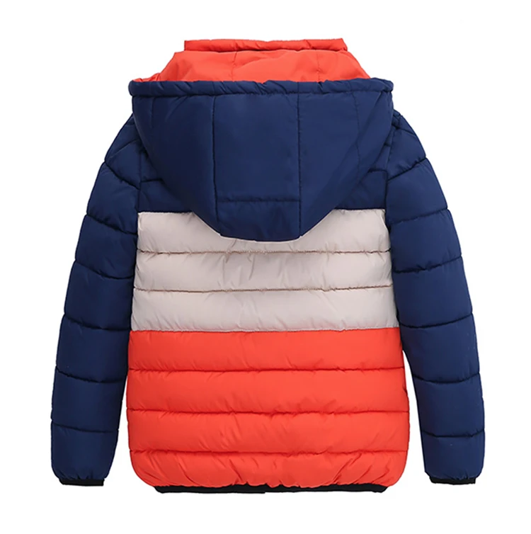 Tongyang Boys Blue Winter Coats & Jacket Kids Zipper Jackets Boys Thick Winter Jacket High