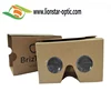 3D Vr Virtual Reality Headset Custom Google Cardboard Vr Set For Smartphones