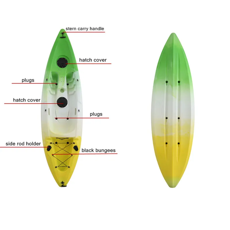 free) 1 life jacket(not free) 1 paddle(not free) 1 backseat(not