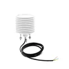 RS485 Modbus outdoor 11 plates floors fan aspirated radiation shield weather station atmospheric fan temperature humidity sensor