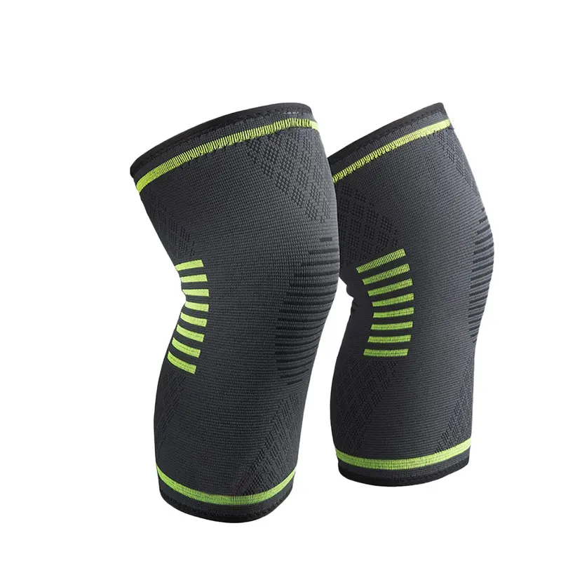

The hot selling adjustable knee support brace basketball knee sleeve knee compression sleeve support for running, Red/blue/green/pink