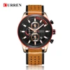Curren Fashion Watches Men Casual Military Sports Watch Quartz Analog Wrist Watch Clock Male Hour Relogio Masculino Best Gift