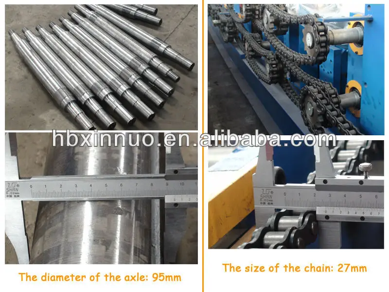 Automatic sheet steel cold plate walk board u scaffolding planks deck roll forming machine