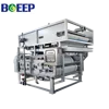 Suger Refining belt filter press used for sewage sludge dewatering plant drying machine