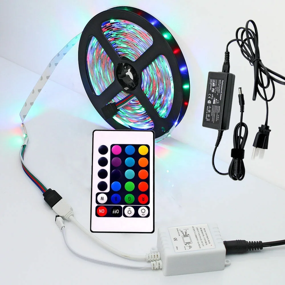 12v Outdoor Waterproof Battery Powered Led Strip Lights With Remote