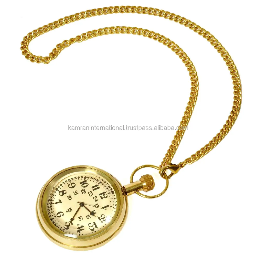 antique gold plated pocket watch