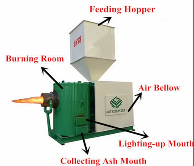 Clean Fuel Biomass Pellet Burner