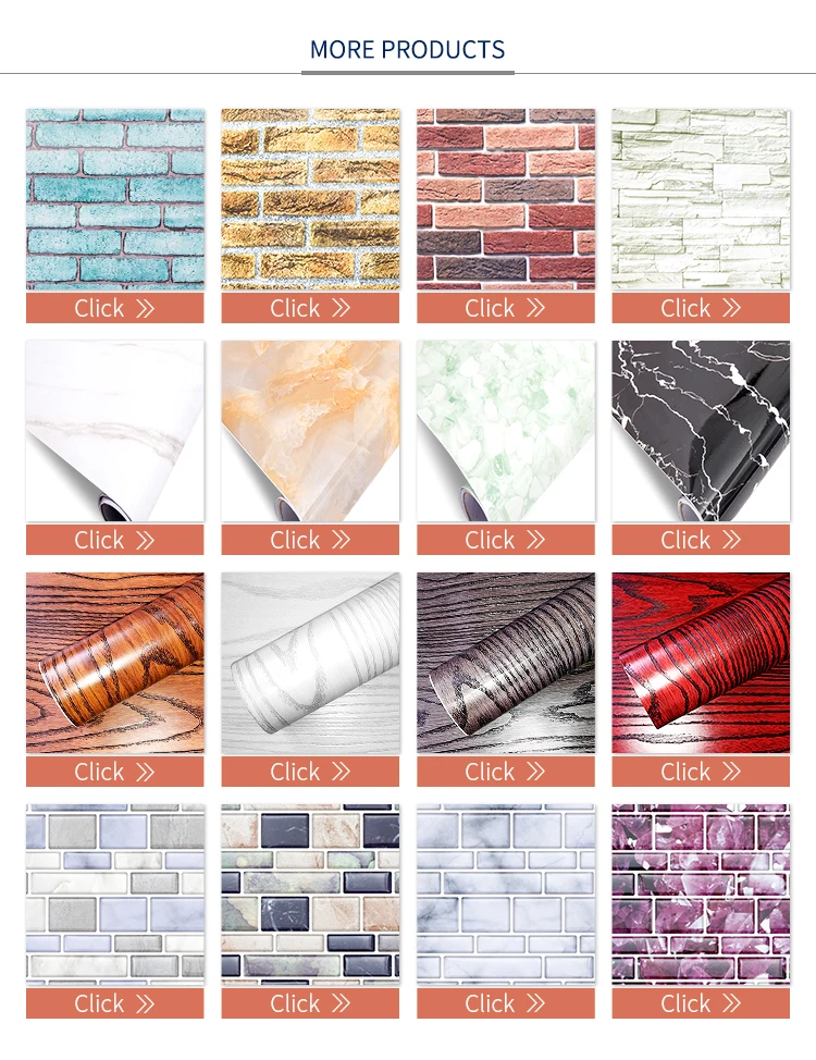 Wood Wallpaper Self Adhesive Sticker Plain Adhesive Wall Paper