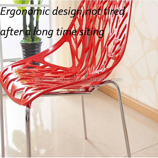 Wholesale Low Price Plastic Dining Chair Restaurant Furniture Stackable Space-Saving Outdoor Dining Chair