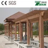 less timber problems Exterior WPC Products Garden Pargolar Anti-UV