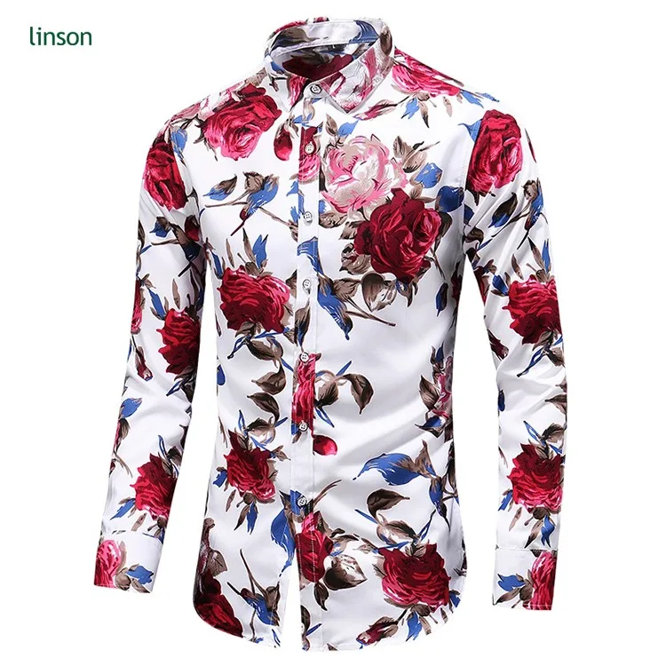 flower dress shirt