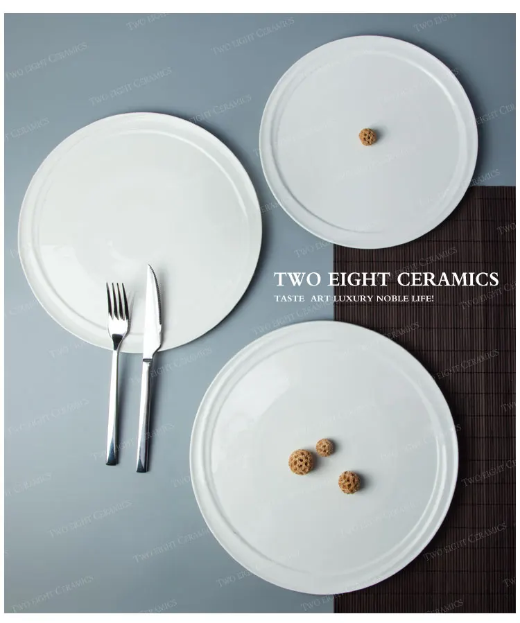 Bulk Crockery  Hotel Dinner Plates, Ceramic Tableware Catering Serving Dishes>
