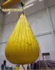 High performance PVC Coated fabric testing totally enclosed Deck weight bags marine lifting test proof load water wright bag