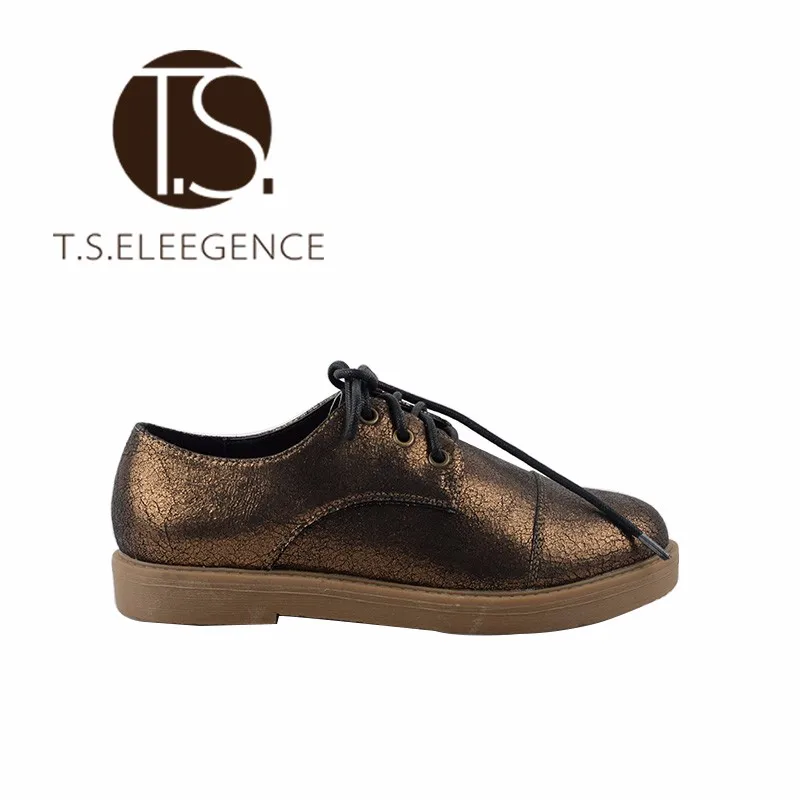 flat shoes with gold heel