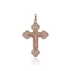 33660 Xuping Environmental Copper Jesus shaped cross pendant necklace charm for women