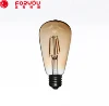 E27 8W Wholesale two years warranty remote control housing indoor filament light bulb