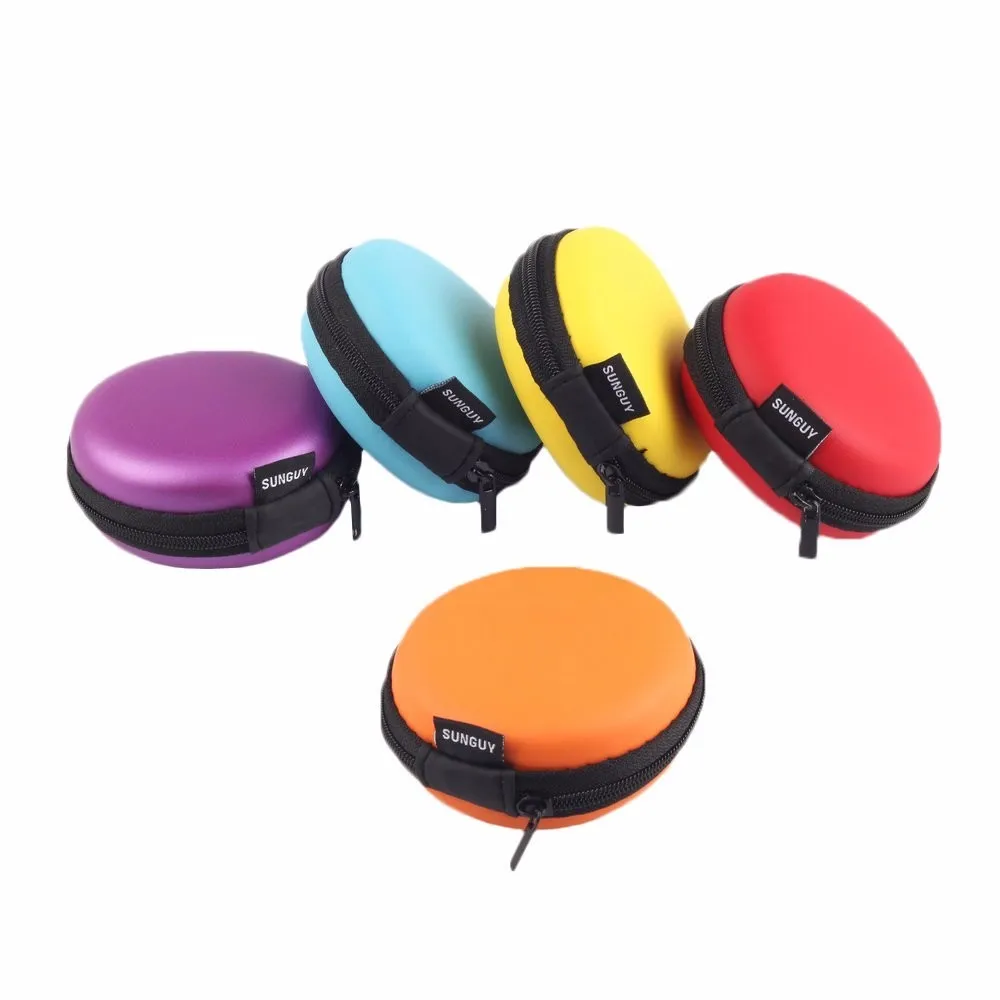 Custom Hard Storage Mini Earplug Case Bag Case Carrier Cute Earphone