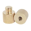 Wholesale custom convert nut unc 1/4 inside and 3/8 1/4 male to 3/8 female camera screw adapter for Camera Tripod Monopod Head