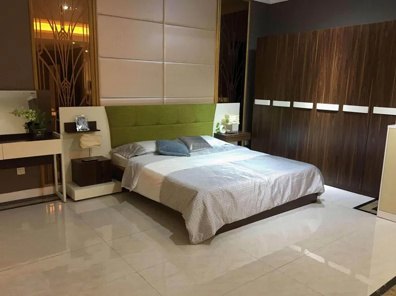 Modern Hotel Studio Apartment Mdf Bedroom Furniture Sets Home Furniture India Double Bed Designs Foshan Furniture Shop Online Buy Home Furniture