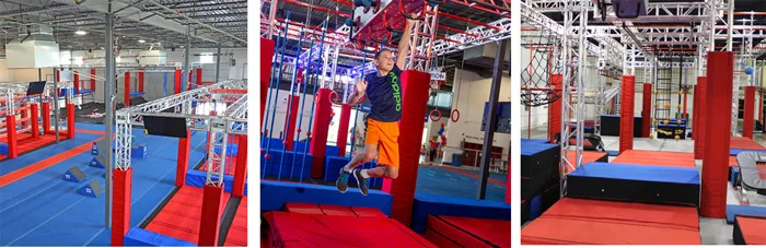 American ninja warrior training gym equipment 