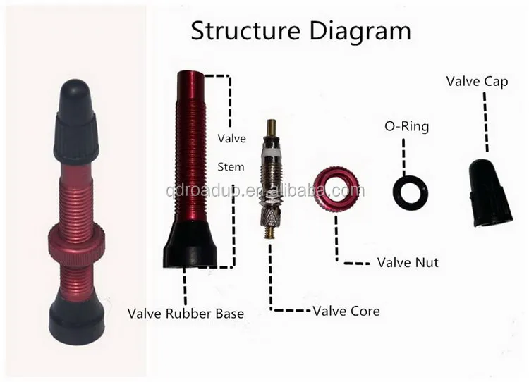 presta tubeless valve