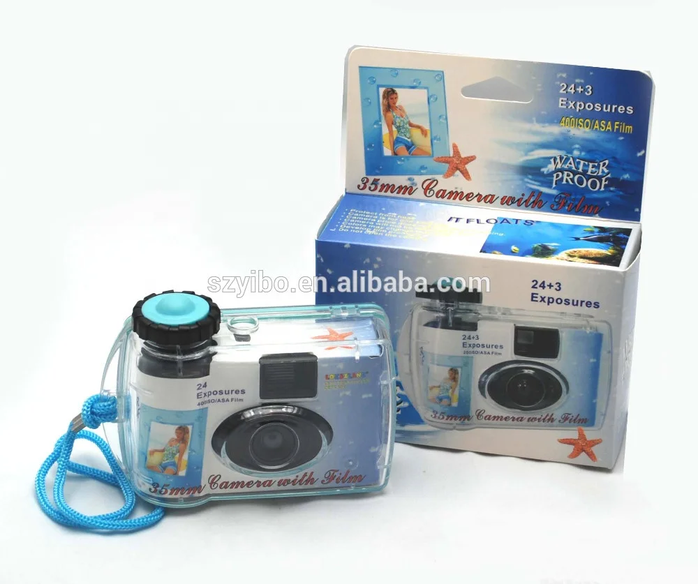 
OEM- 35mm Disposable UNDERWATER CAMERA (3M) of Customised design waterproof shell,Underwater Film Camera Disposable Camera 