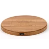 Portable Qi Universal Wood Wireless Charger Pad