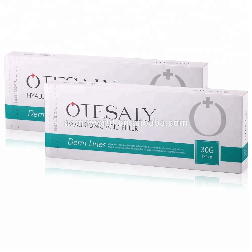 

Otesaly Female Anti Wrinkle Lip Filler BDDE Hyaluronic Acid Injection With 2 Free Needles