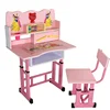 blue, pink, grey Color and Wood, Euro E1 standard Material Correction study table for children sitting