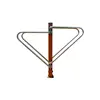 The outside exercise outdoor fitness equipment for disabled
