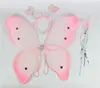 Simple Design Pink Angle Wings,Polyester Customized Color Cute Wings