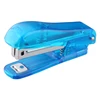 School supplies standard plastic kangaro staplers 24/6 26/6 pin size 12 sheets paper sewing transparent stapler machine for kids