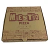Custom box free sample brown craft pizza box