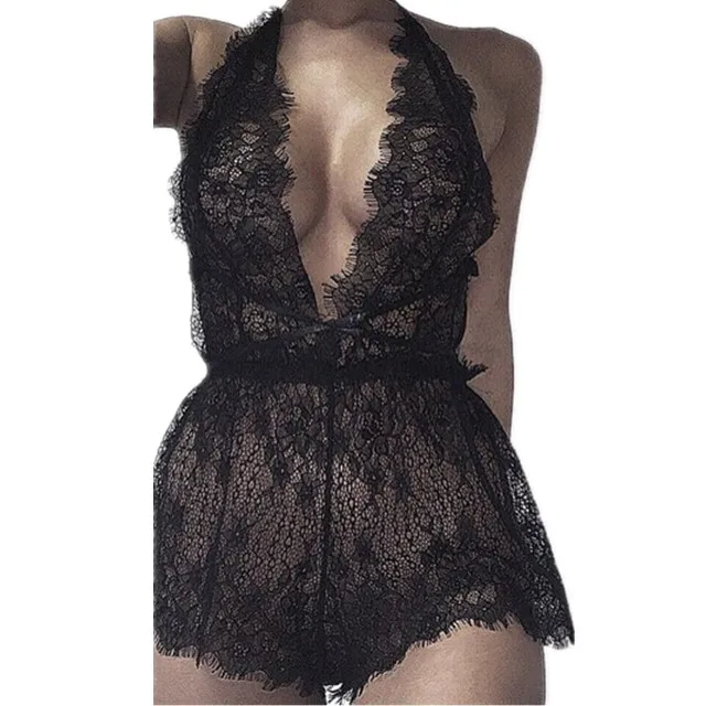 

L1024 Wholesale High Quality Women Sexy Lace Lingerie, Black