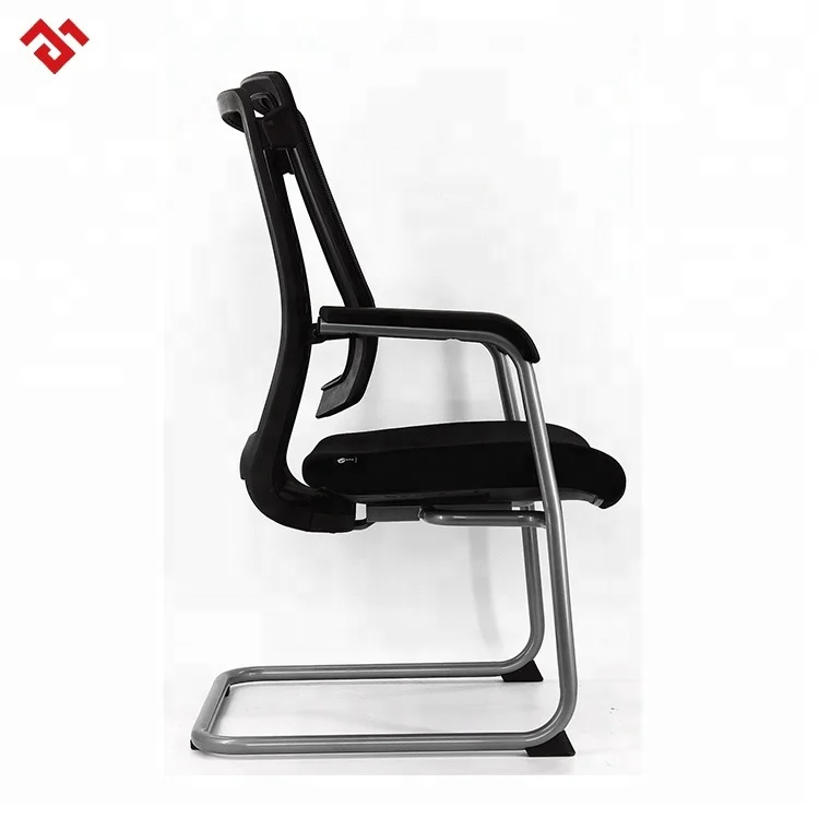 Korean Design Chairs Black Mesh Office Chairs Without Wheels - Buy Mesh