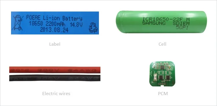 li ion battery 2200mah