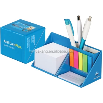 A Desk Set That Includes A Paper Block Index Notes Sticky Notes