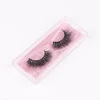 Qingdao soft hair hot pink glitter private label eyelash packaging box lashes eye 3D mink eyelashes wholesale from korea
